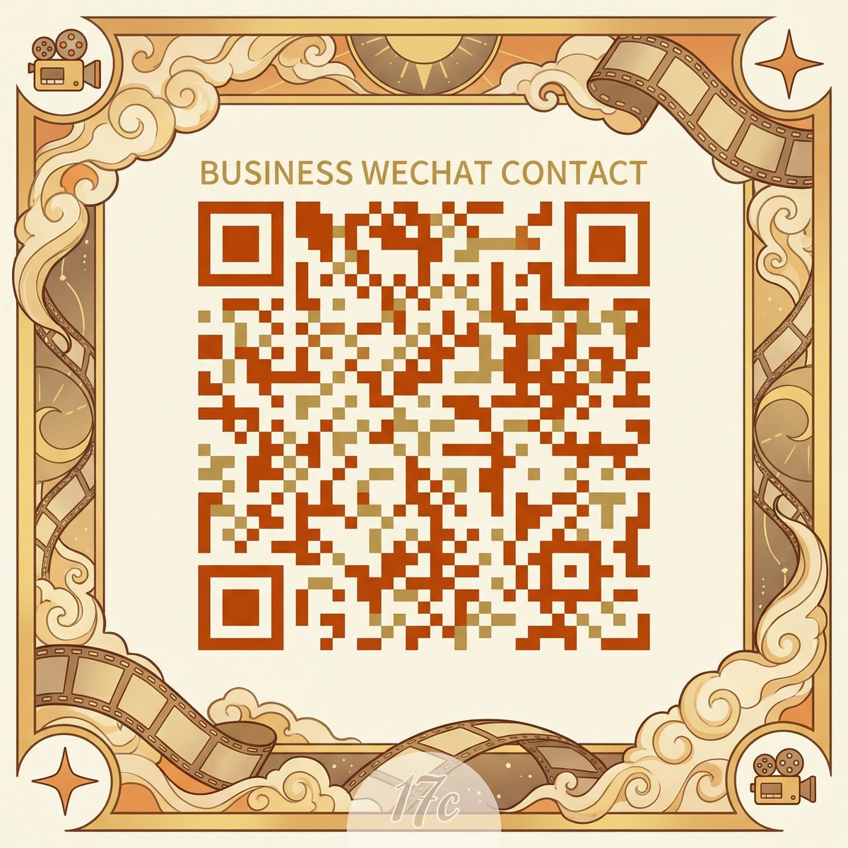 国产主播商务微信二维码